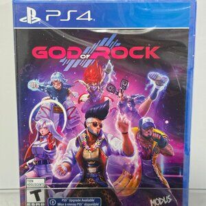 God Of Rock PlayStation 4 (Brand New Sealed)